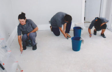 empresa de limpeza pós-obra