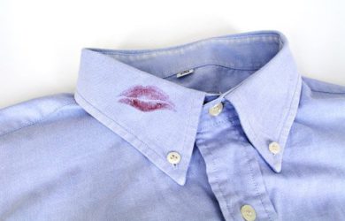 mancha batom camisa
