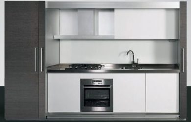 Limpeza de armários de cozinha