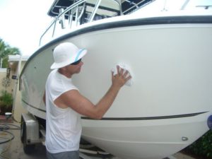 Limpeza de Barco