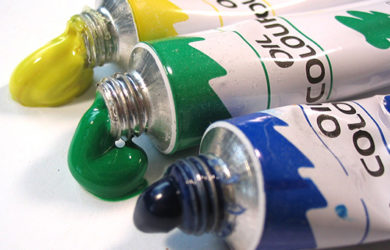 remover manchas de tinta de óleo